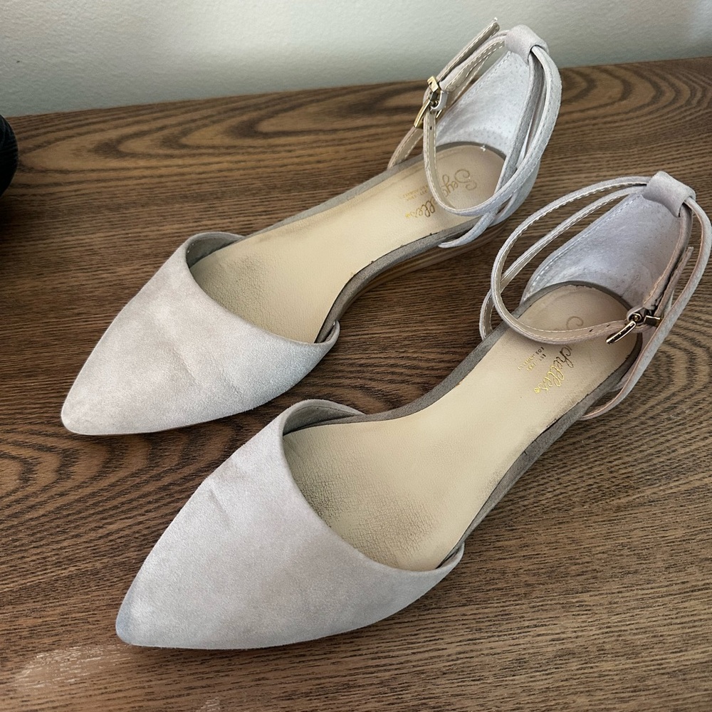 Elegant Ankle Strap Flats
